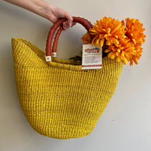 Load image into Gallery viewer, Shopping  Basket,  Yellow