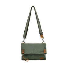 Load image into Gallery viewer, Small Cotton Linen Shoulder Bag, Yellow