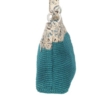 Load image into Gallery viewer, Jute "Cole" Women's Crossbody - Teal Blue