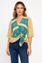 Load image into Gallery viewer, Recycled Silk: Winnie Wrap Top, S/M