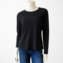Load image into Gallery viewer, Barbie Biased Cut Top: Black
