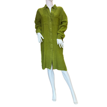 Load image into Gallery viewer, Margo Organic  Linen  Collared Dress