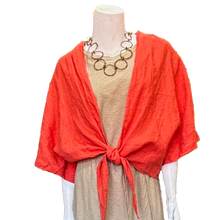 Load image into Gallery viewer, Jane Boxy Top; Cashew