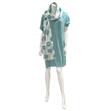 Load image into Gallery viewer, Isabella Split Neck Linen Dress