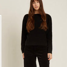Load image into Gallery viewer, Marilyn Merino Wool Sweater, Black