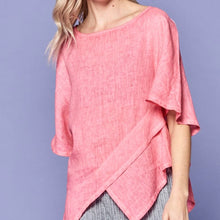 Load image into Gallery viewer, Andie  Linen Layered Poncho