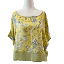 Load image into Gallery viewer, Ivy Recycled Sari Silk Boxy Top