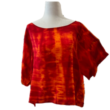 Load image into Gallery viewer, Quinn Recycled Sari Silk Boxy Top