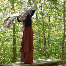 Load image into Gallery viewer, Japanese Apron/Tunic in Sienna Stone Washed Linen