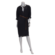 Load image into Gallery viewer, Chester Dress/Tunic- Oversized , Raw Edge Hem