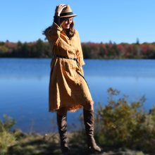 Load image into Gallery viewer, Chester Dress/Tunic- Oversized , Raw Edge Hem