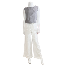 Load image into Gallery viewer, Wide Leg Montreal City Pant in White