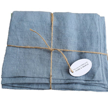 Load image into Gallery viewer, Pair of Queen Pillow Cases Blue/Grey