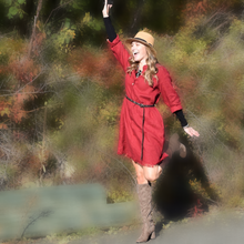 Load image into Gallery viewer, Chester Dress/Tunic- Oversized , Raw Edge Hem