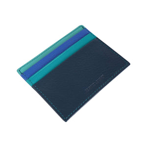 Credit Card Holder, Blue/Turquoise