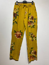 Load image into Gallery viewer, Celine Linen Trouser, Mustard