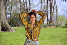Load image into Gallery viewer, Raina Ruffle Front Top :Recycled