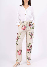 Load image into Gallery viewer, Celine Linen Trouser, White