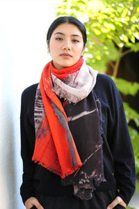 Kayo Wool Scarf/Wrap Multi : Multi-Colored