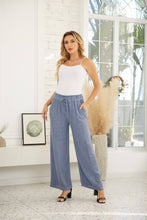Load image into Gallery viewer, Hazel’s Breezy Blend Pant: Blue