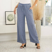 Load image into Gallery viewer, Hazel’s Breezy Blend Pant: Blue