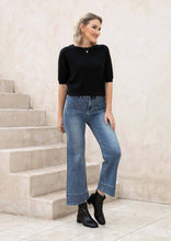 Load image into Gallery viewer, Bamboo Double Hem Line Denim