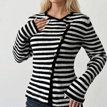 Load image into Gallery viewer, Anya Striped one Size, Black