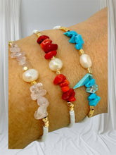 Load image into Gallery viewer, Pearl and Beads Bracelet 