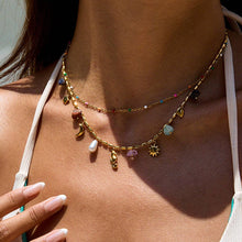 Load image into Gallery viewer, Layered Charm Statement Necklace