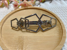 Load image into Gallery viewer, Geometric Gold Barrette