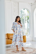 Load image into Gallery viewer, Solana Dress: Blue / O/S