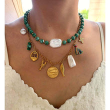 Load image into Gallery viewer, Gold Multi Charm Necklace
