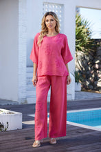 Load image into Gallery viewer, Lettie Flower Top: Raspberry