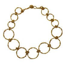 Load image into Gallery viewer, SB Beaded Hoop Necklace, Bronze