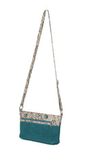 Load image into Gallery viewer, Jute &quot;Cole&quot; Women&#39;s Crossbody - Teal Blue