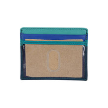 Load image into Gallery viewer, Credit Card Holder, Blue/Turquoise