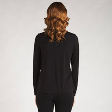 Load image into Gallery viewer, Brandi Funnel-Neck Bamboo, Black