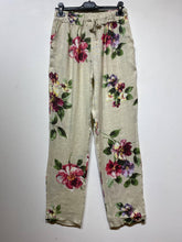 Load image into Gallery viewer, Celine Linen Trouser, White