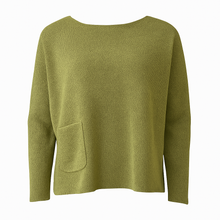 Load image into Gallery viewer, Tally One Size Pocket Sweater, Frog