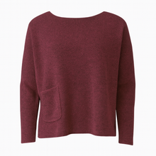 Load image into Gallery viewer, Tally One Size Pocket Sweater, Cinnamon