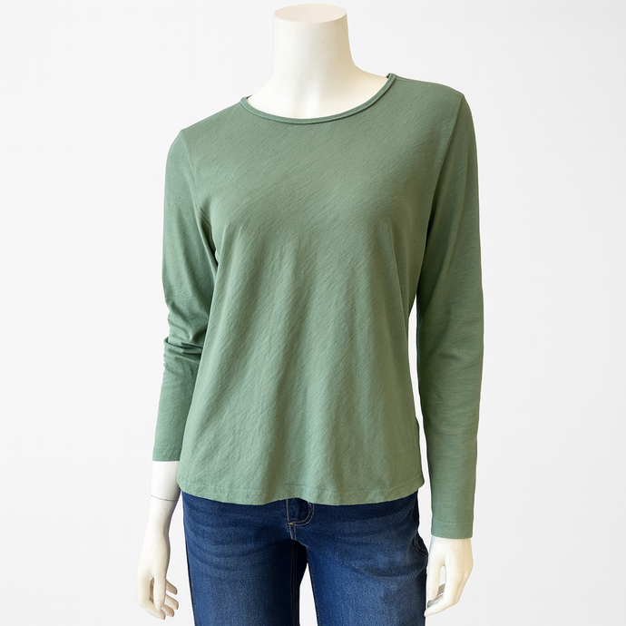 Barbie Biased Cut Top, Olive