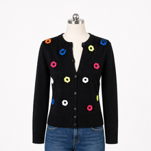 Load image into Gallery viewer, Hand Crochet Floral Cardigan