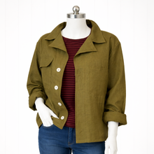 Load image into Gallery viewer, Kara Vintage Style Work Jacket