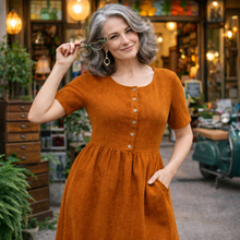 Load image into Gallery viewer, Maria Smock Dress