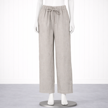 Load image into Gallery viewer, English Bay Pant, Natural Blk Stripes
