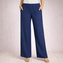 Load image into Gallery viewer, Ava Long Linen Pant