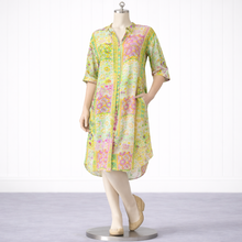 Load image into Gallery viewer, Nora Print Shirt Dress