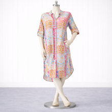 Load image into Gallery viewer, Nora Print Shirt Dress