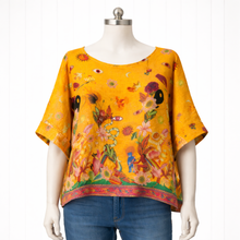 Load image into Gallery viewer, Tunic in Linen Soleil,APRICOT