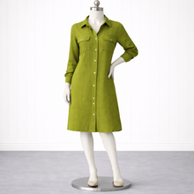 Load image into Gallery viewer, Margo Organic  Linen  Collared Dress